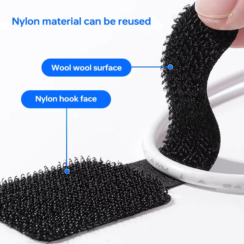 Reusable Cable Organizer Straps