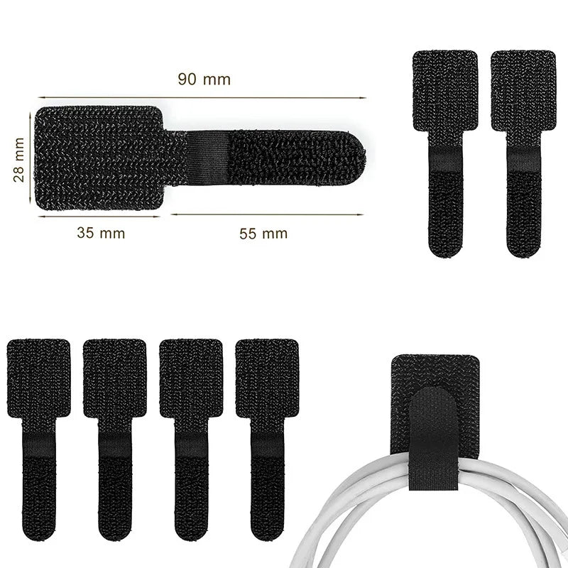 Reusable Cable Organizer Straps