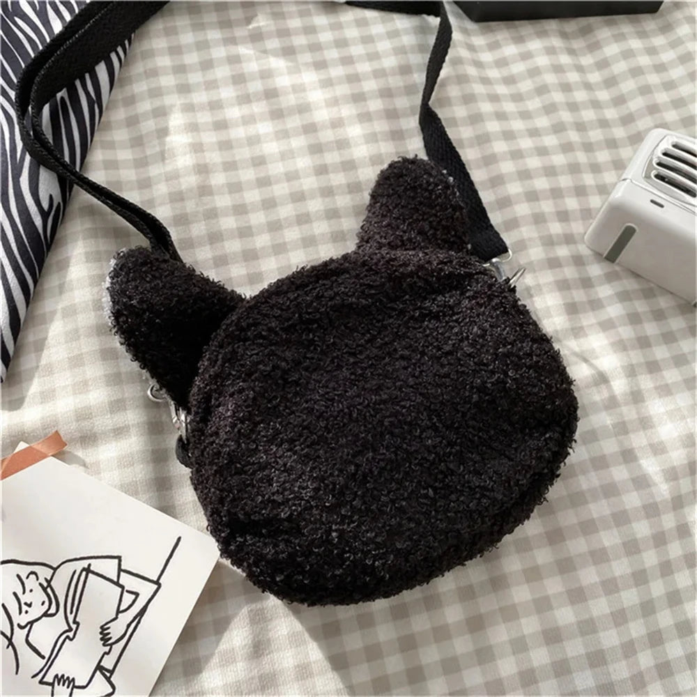 Kawaii Plush Crossbody Bag