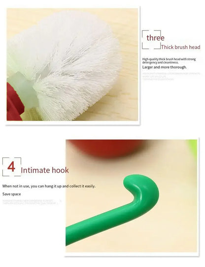 Cherry Charm Toilet Brush