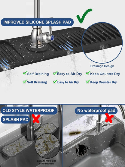 Silicone Sink Faucet Mat
